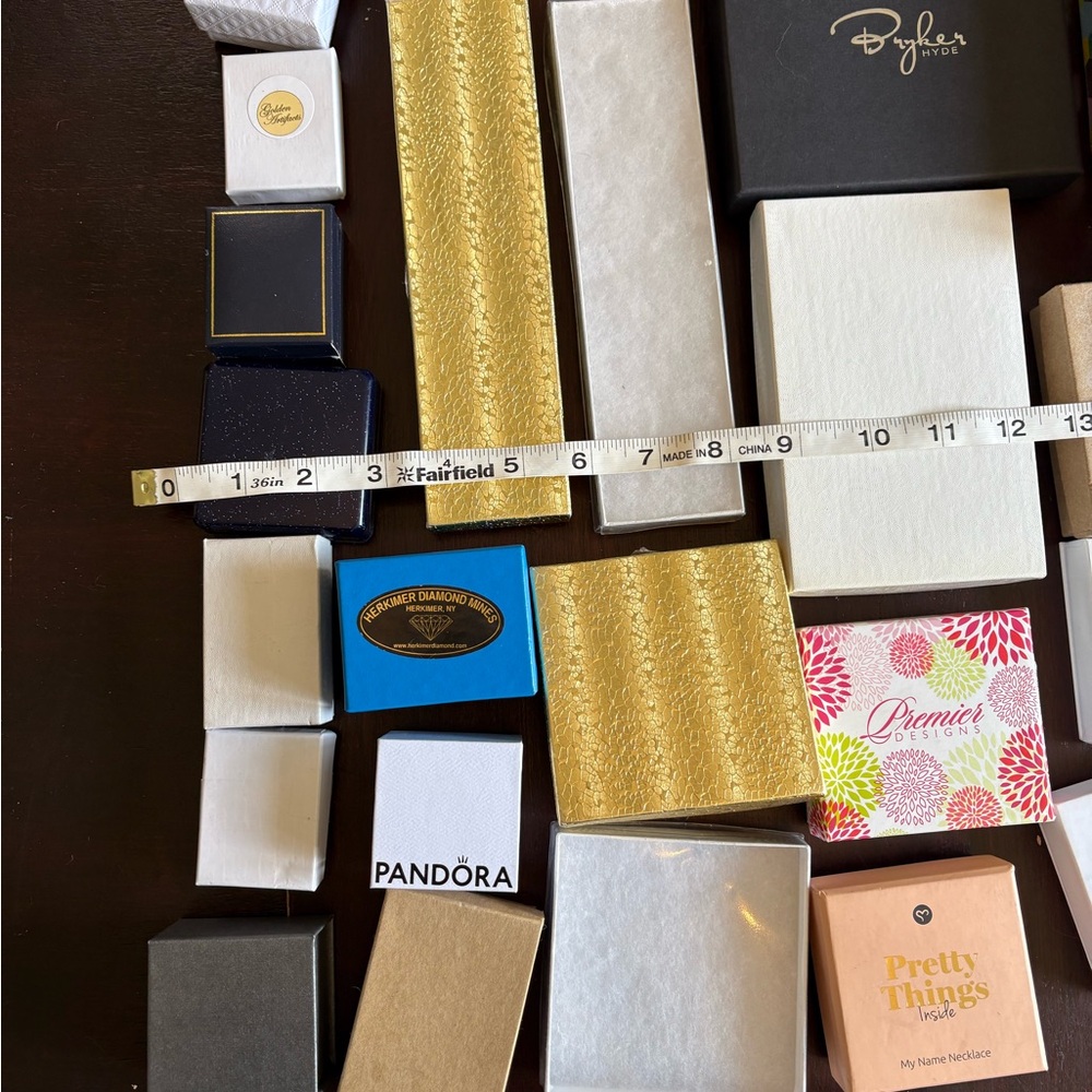 Jewelry Gift Boxes Lot. 30 pieces - Picture 7 of 9